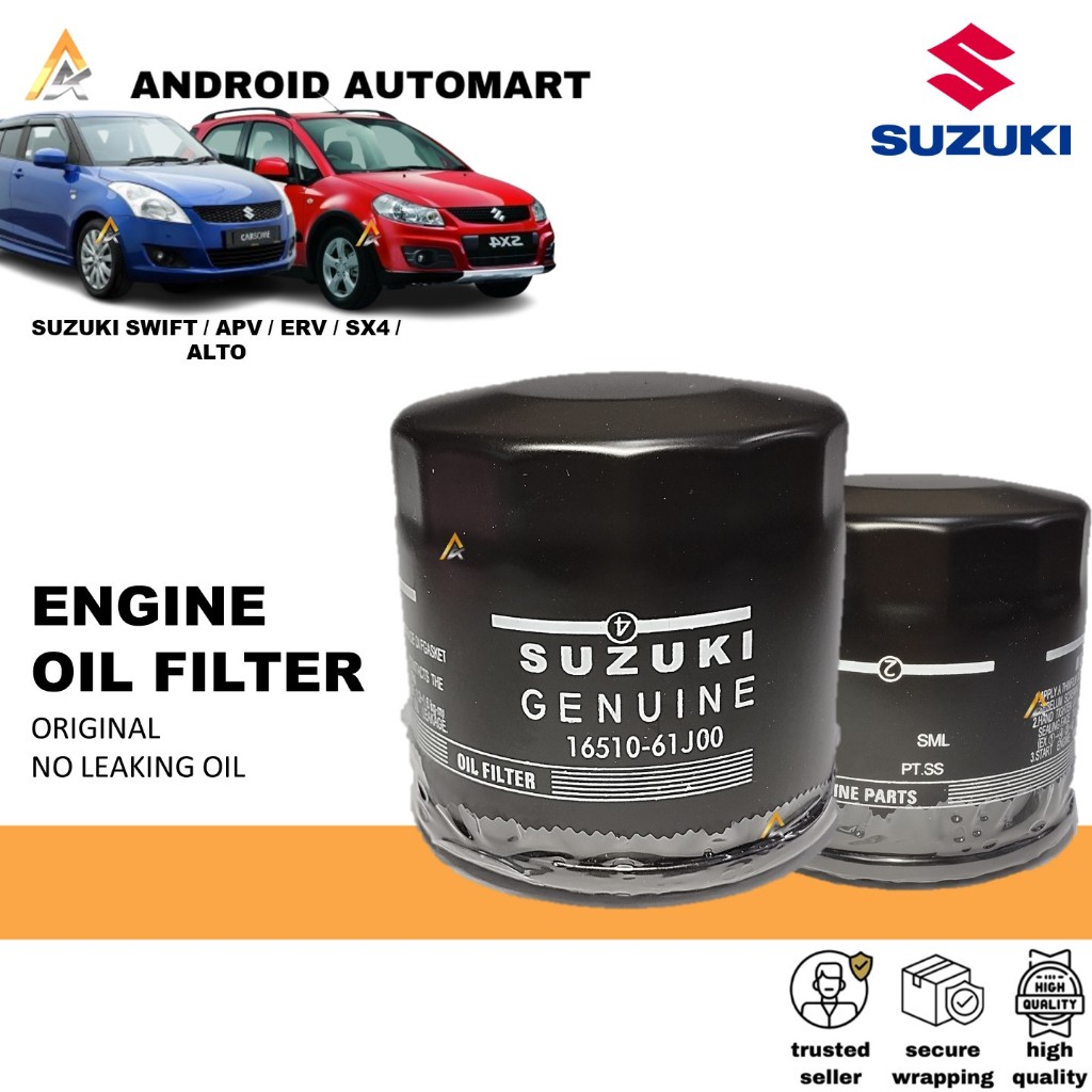 กรองน้ํามันเครื่อง SUZUKI (16510-61J00) - SUZUKI SWIFT / APV / ERV / SX4 / ALTO PENAPIS MINYAK กรองน