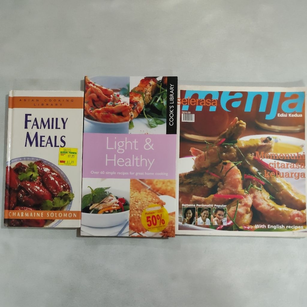 ใช้แล้ว, XD6,-Jul 31-SA7, Asian Cooking Library/Light & Healthy/Selerasa Manja