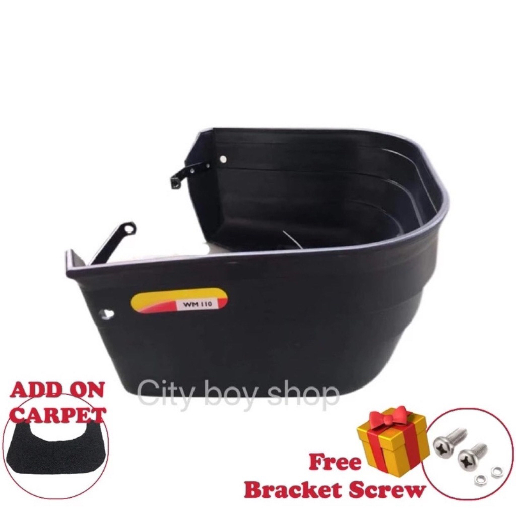 WMOTO WM110 ตะกร้า Bakul Raga WM110 พรมตะกร้าพลาสติก