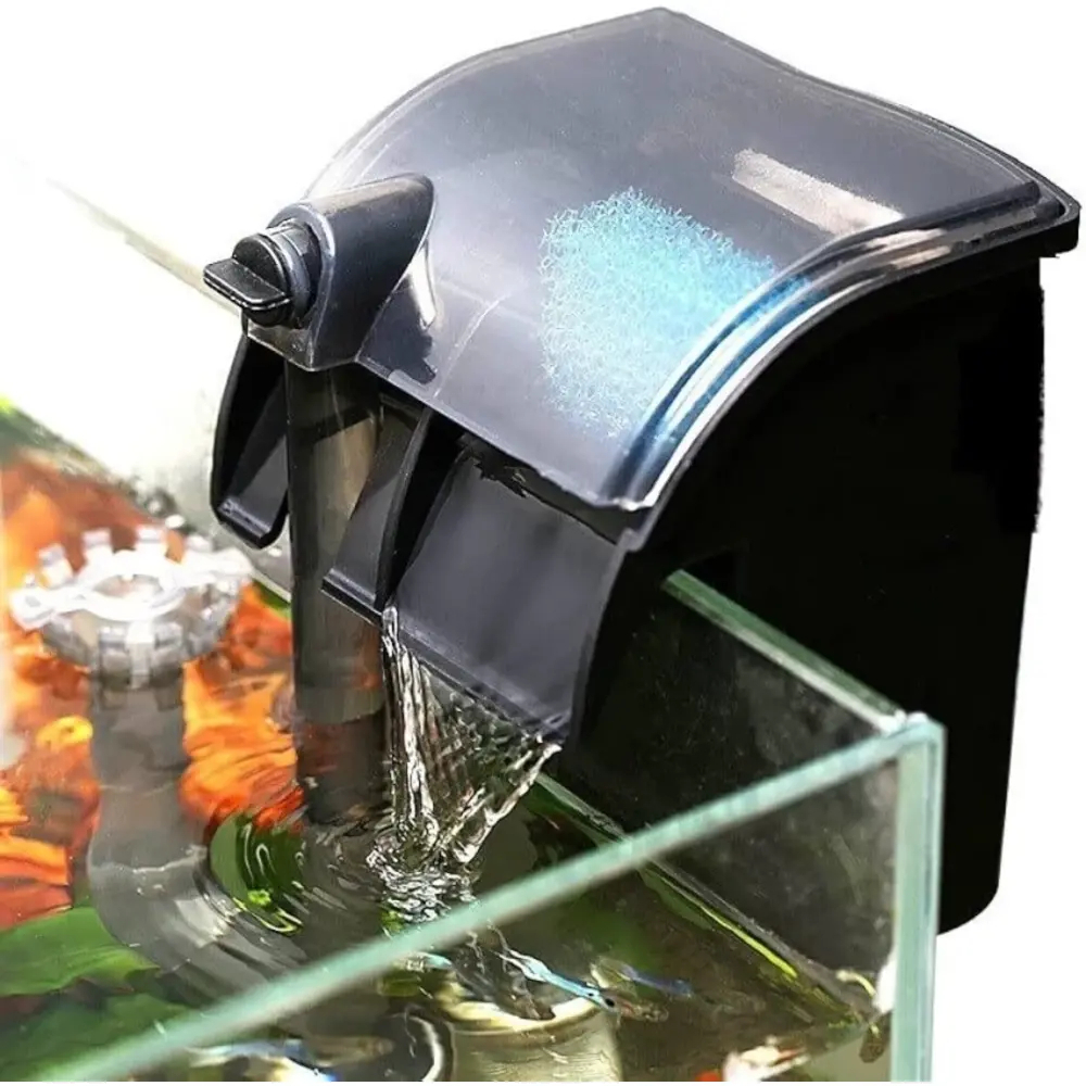 Sobo Hang on Filter WP-303H 5W 280L/H pam Pump Skimmer Minyak wp303h Hanging Aquarium Fish Ikan wp30