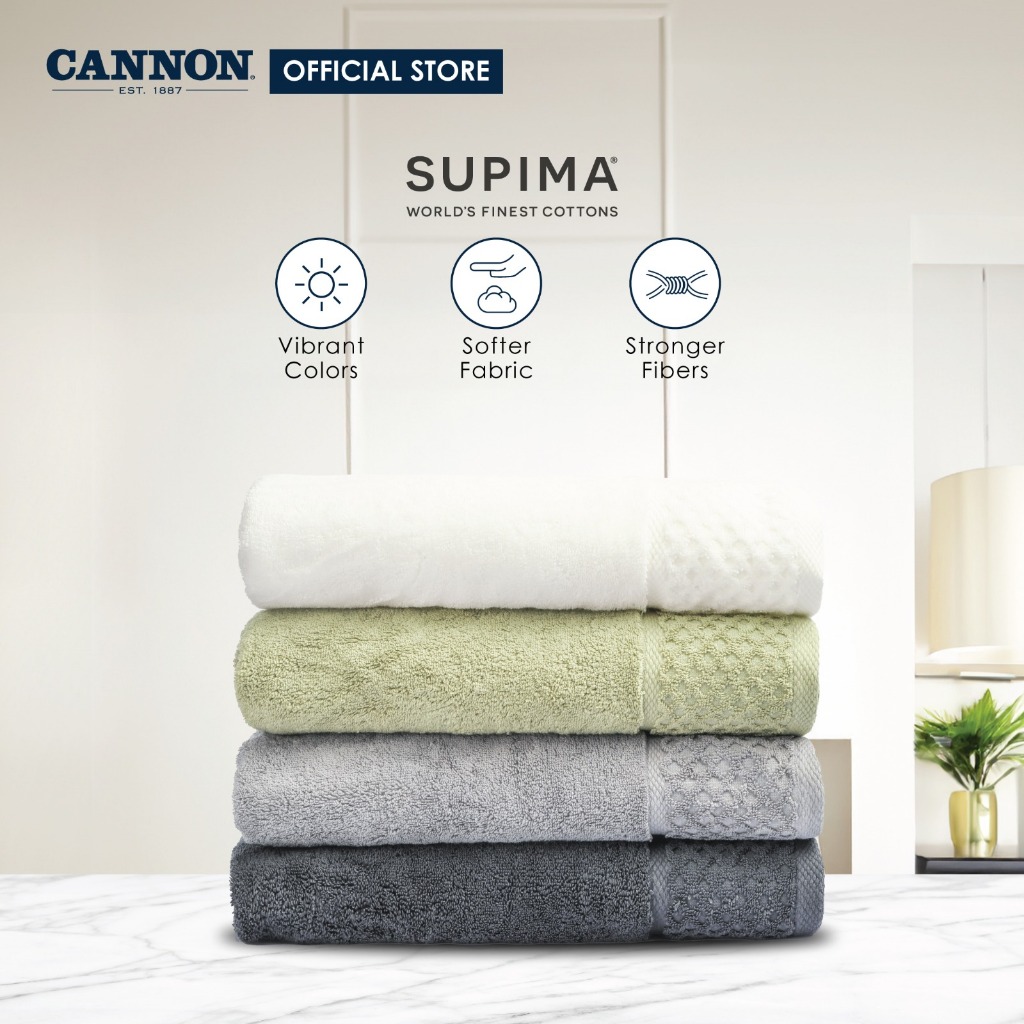 CANNON Marlon Supima Cotton Queen ผ้าเช็ดตัว (70 ซม. x 140 ซม.)
