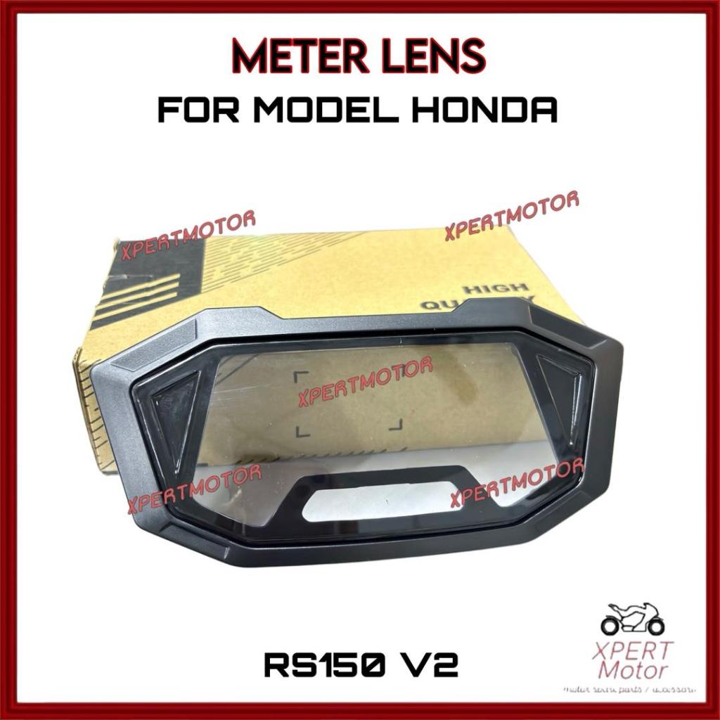 [ VISS ] RS150 V2 V3 METER LENS METER COVER BLACK Motor Meter Kaver