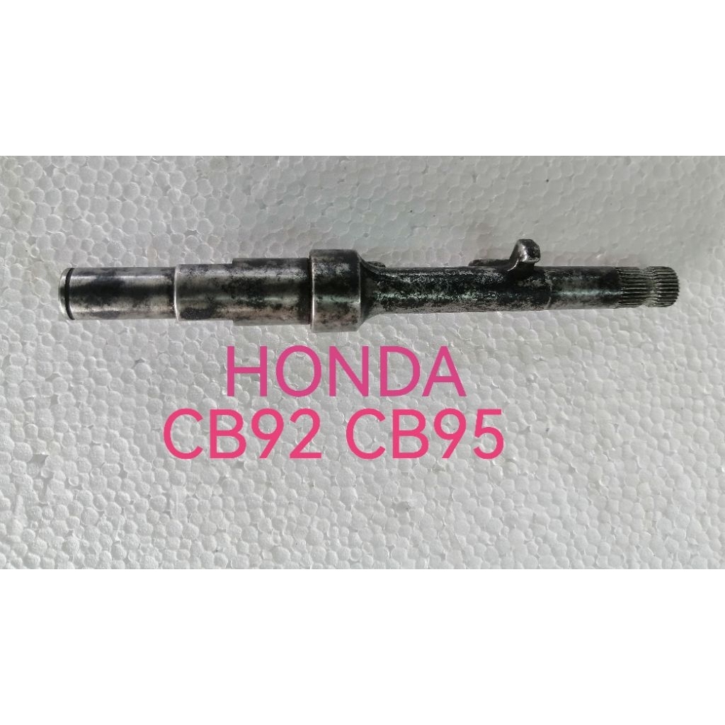 HONDA CB92 CB95 NOS JAPAN KICK STARTER SHAFT