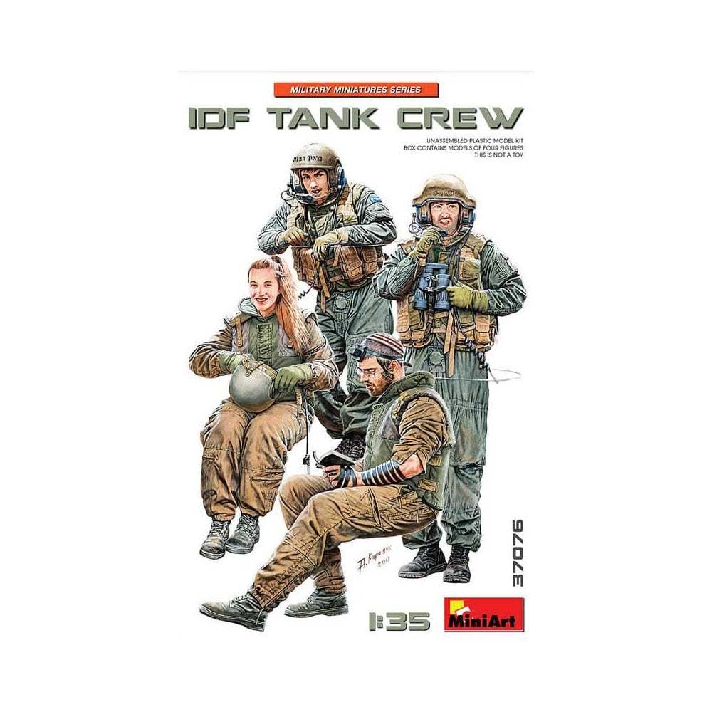 Miniart IDF Tank Crew (1/35) 37076 1/35