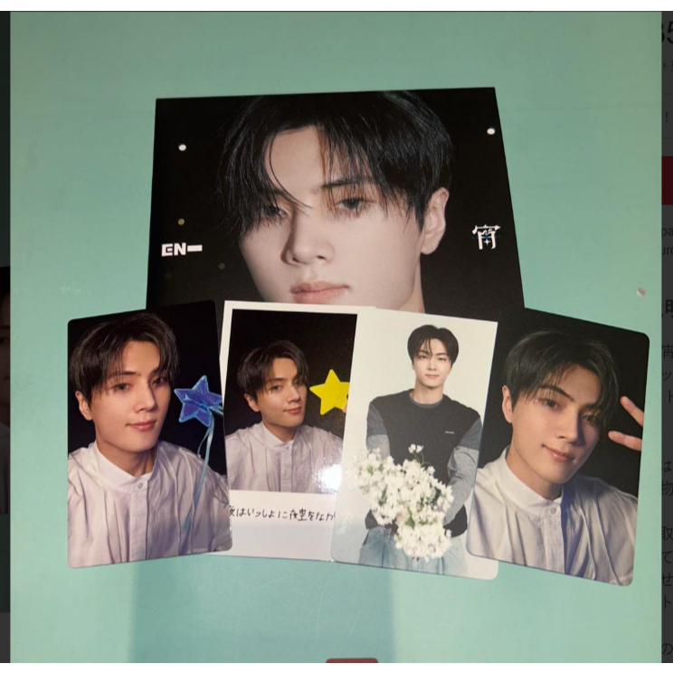 ENHYPEN YOI Jay อัลบั้ม Photocard AB Standard Solo Jacket Pob Lucky Draw Weverse UMS Japan