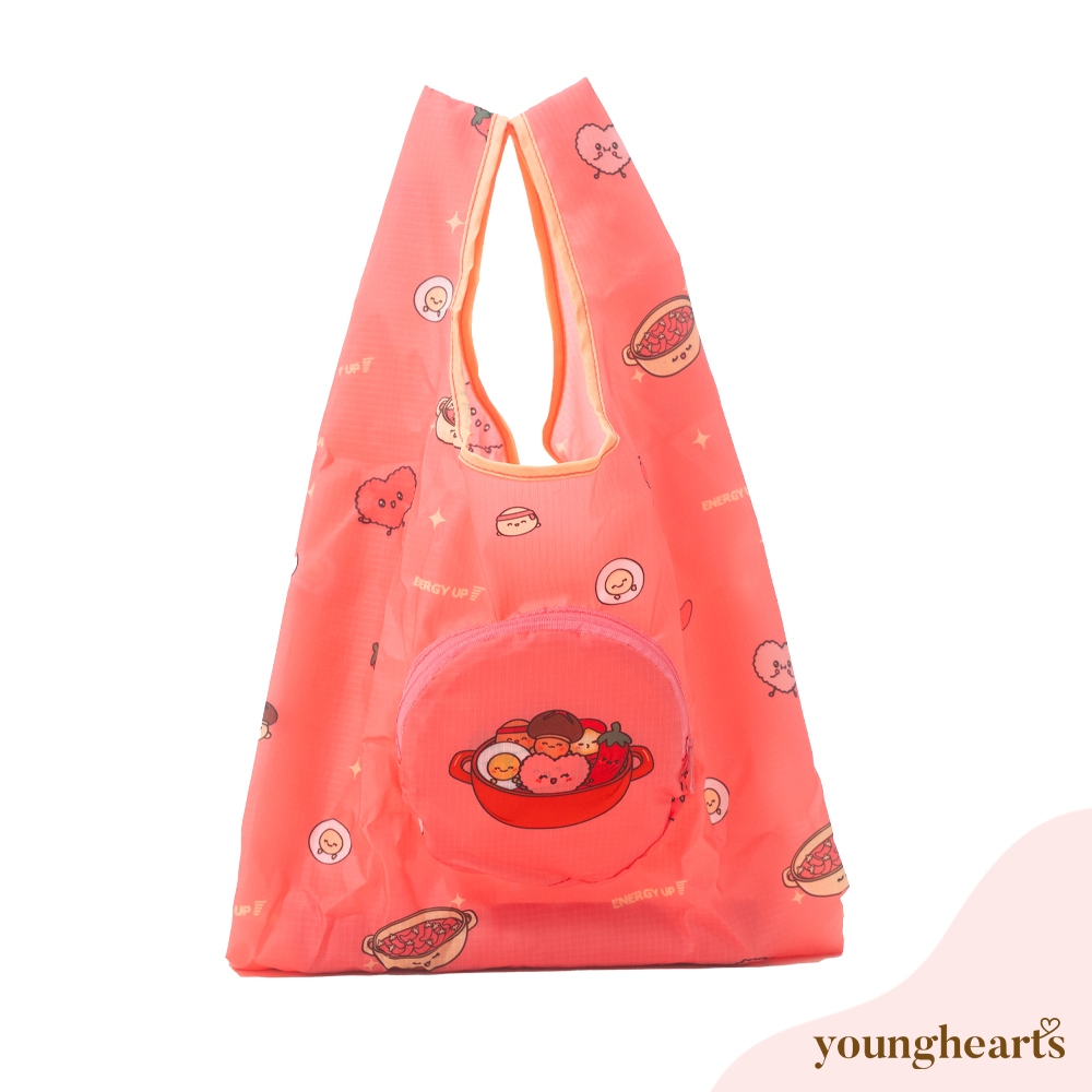 Young Hearts Mala-Twins กระเป๋า Eco แบบแพ็คได้ YLS-600068