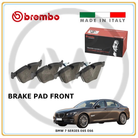 BREMBO BMW 7 Series E65 E66 730i 730d 735i ผ้าดิสเบรคหน้าหลัง