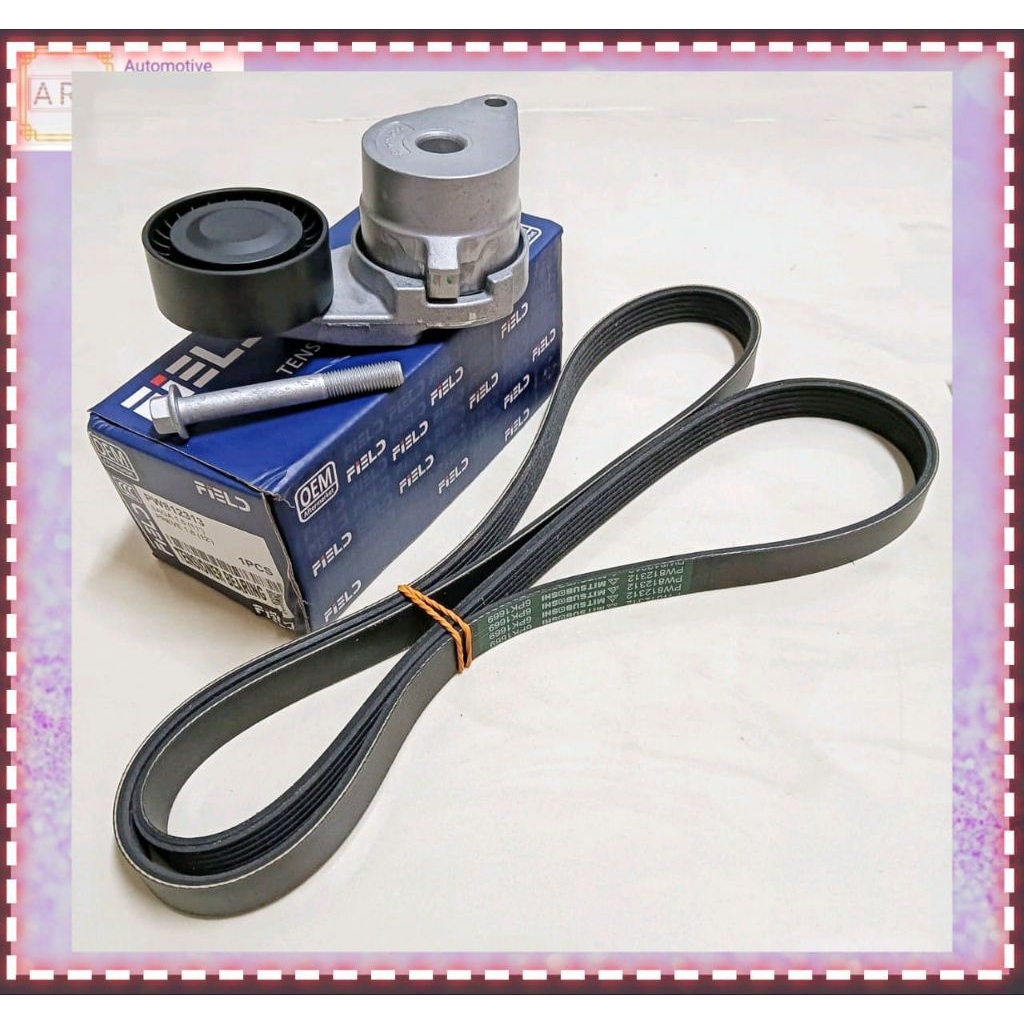 ตัวปรับความตึงสายพานพัดลม Flx,Exora Bold, Preve Turbo,Suprima S,Saga VVT 16" (pulley firbe) & สายพาน