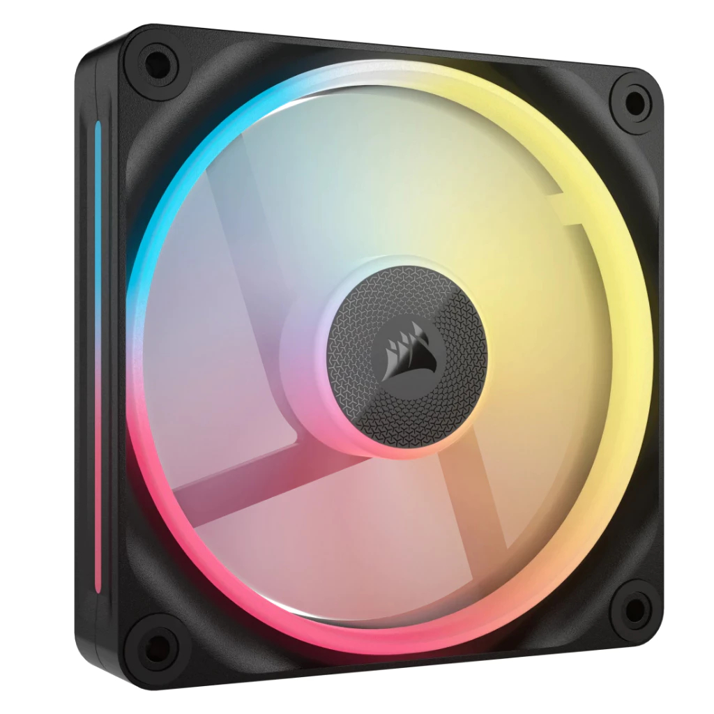 CORSAIR iCUE LINK LX120-R RGB 120mm PWM Reverse Fan Expansion [ BLACK / WHITE ]