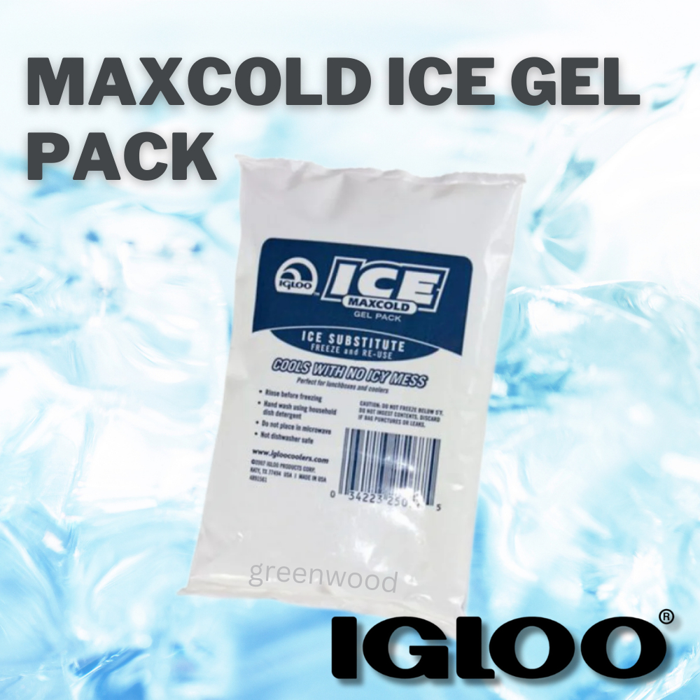 IGLOO Maxcold Ice Gel Pack น้ําแข็งนํากลับมาใช้ใหม่ได้ปลอดสารใหม่
