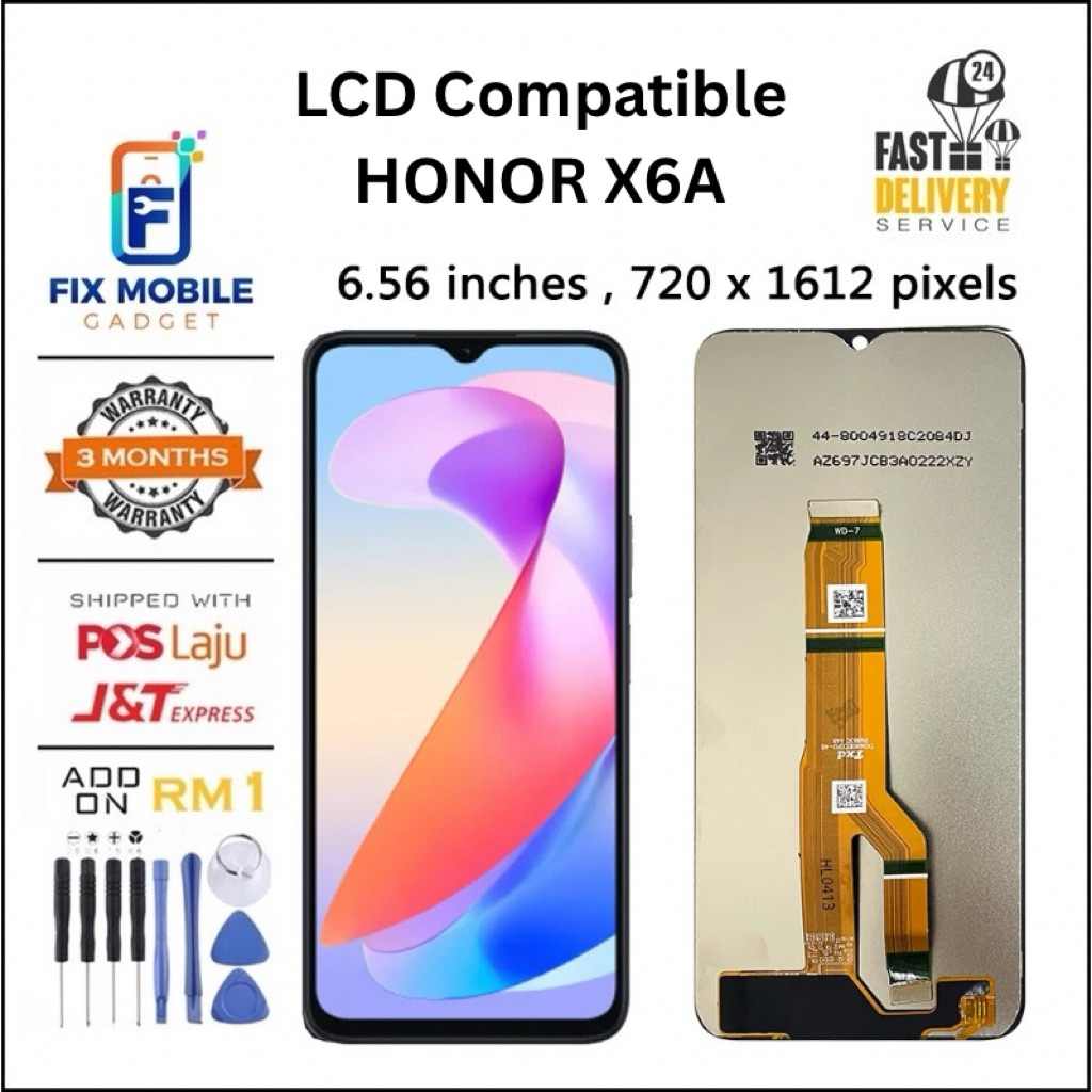 LCD สําหรับ Honor X6A WDY-LX1 WDY-LX2 เกรดคุณภาพสูง Lcd Touch Screen [ Fix Mobile Gadget ]