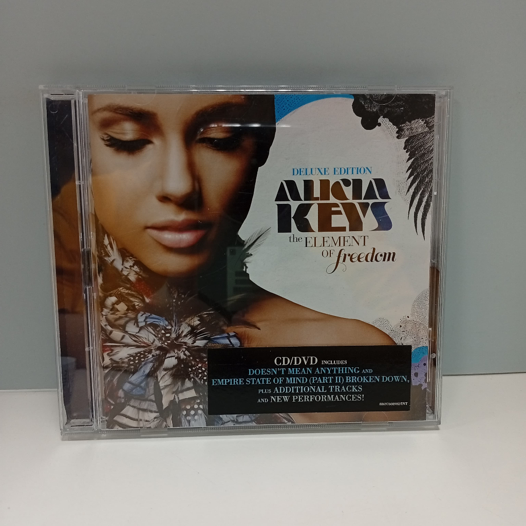 U309-84 CD+DVD TERPAKAI [ ALCIA KEYS - THE ELEMENT OF FREEDOM DELUXE EDITION ] CD+DVD U309-84