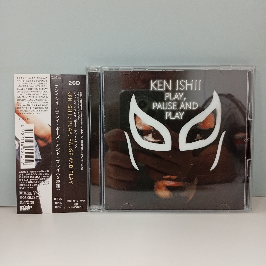 U310-39 2CD TERPAKAI [ KEN ISHI - PLAY, PAUSE AND PLAY ] ใช้แล้ว 2CD U310-39