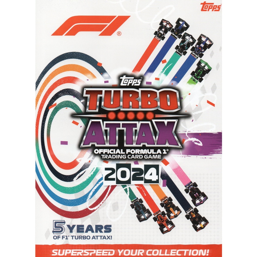 Topps F1 Turbo Attax 2024 - การ์ดทีม F3 No.(274 ถึง 3303)