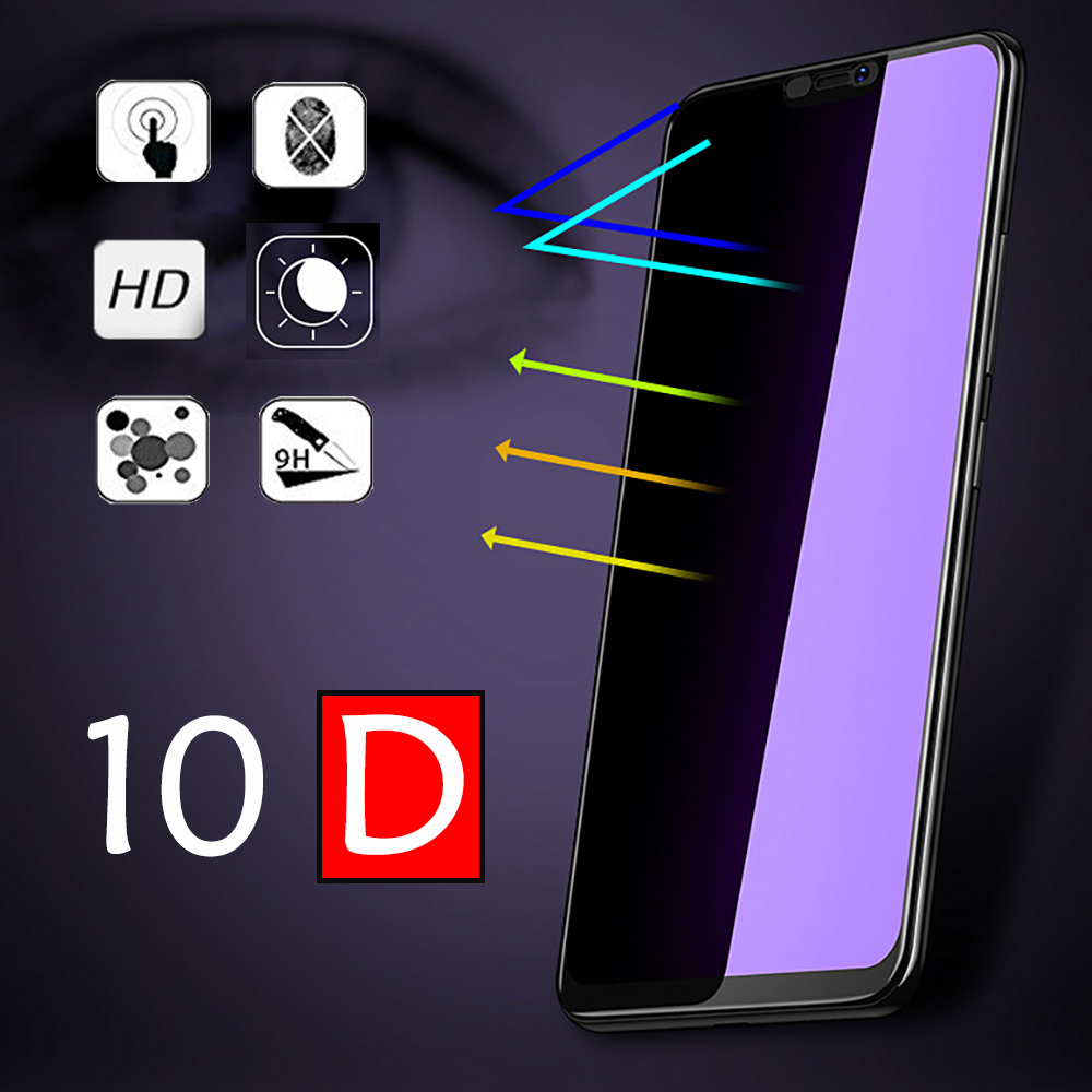 Anti Blueray ป้องกันหน้าจอสําหรับ Vivo S1 Pro V17 Pro V19 กระจกนิรภัย 9H ล้างคริสตัล