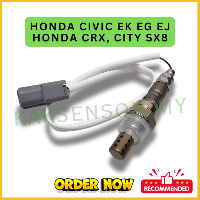 1PIN HONDA CIVIC EK EG EJ SR3 SR4 SO3 SO4 1.6 CRX CITY SX8 D13B B16A B16B EXHAUST OXYGEN O2 SENSOR 3