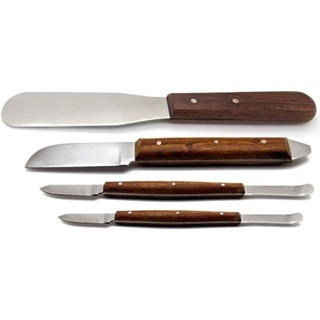 Dent Wax Knives & Alginate & Plaster Wax Modeling Spatulas ผสม Carver Dental Lab Gigi ทันตแพทย์เครื่