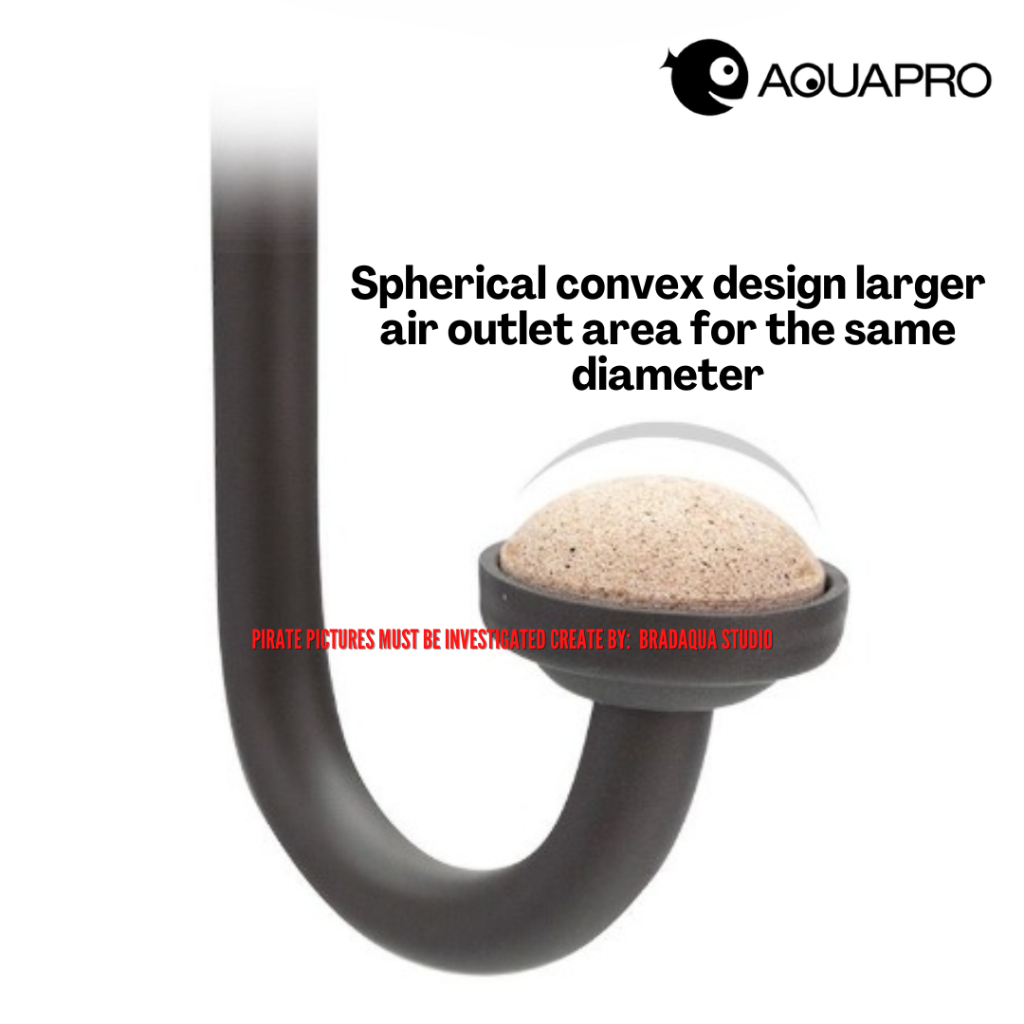 AQUAPRO CO2 Diffuser, Aquarium Stainless Steel CO2 Diffuser Atomizer with Suction Cup for Aquarium Planted Fish Tank ราคา ถูกที่สุด ดีลบีเคเค แกลเลอรีภาพที่ 2