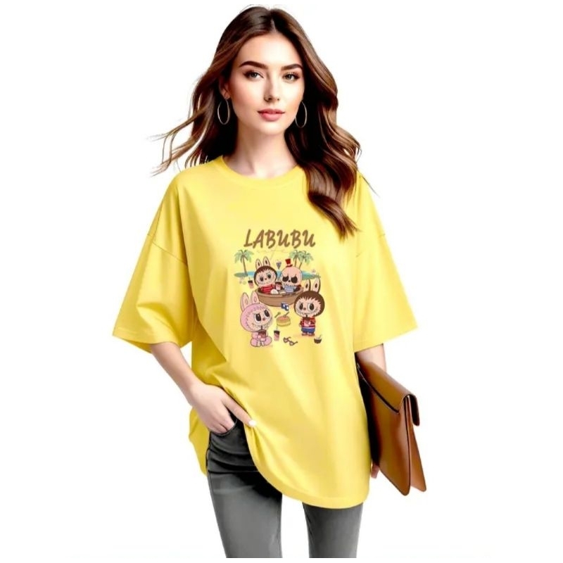 <Baby Ervin>m-5xl Oversize Tshirt ผู้หญิง/Unisex Tshirt Oversize Wanita Perempuan