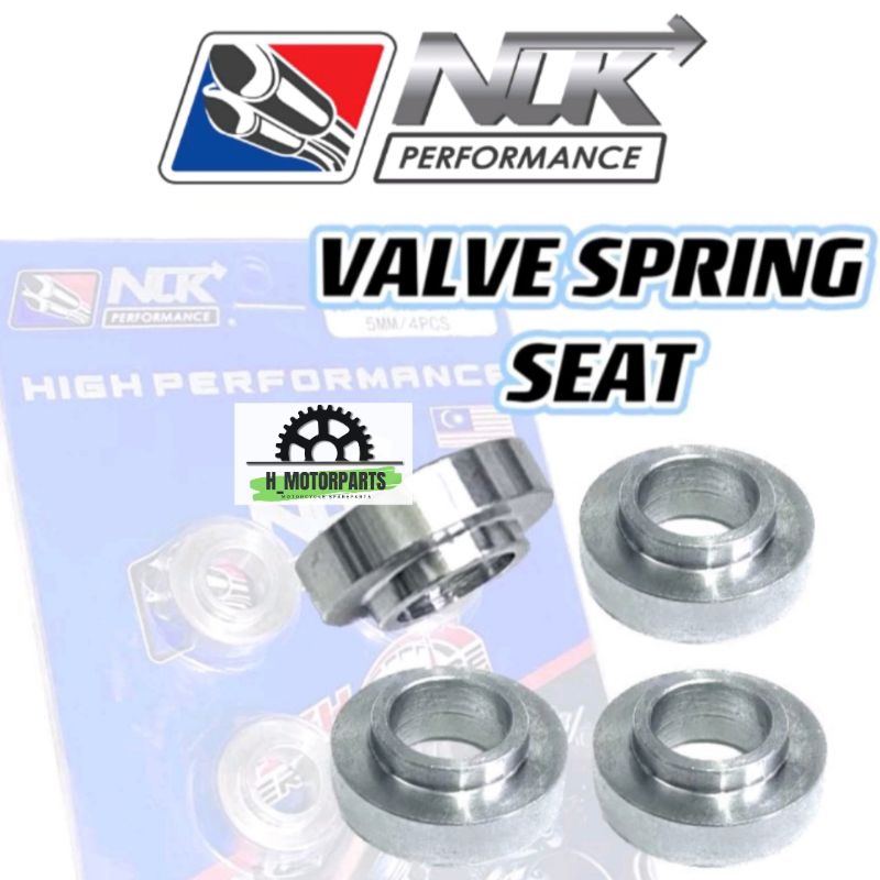NLK PERFORMANCE RACING วาล์วที่นั่ง LC135 Y15ZR 1.5 มม.2.0 มม.2.5 มม.3.0 มม.3.5 มม.4.0 มม.4.5 มม.5.5 มม.6.0 มม.วาล์ว SPRING