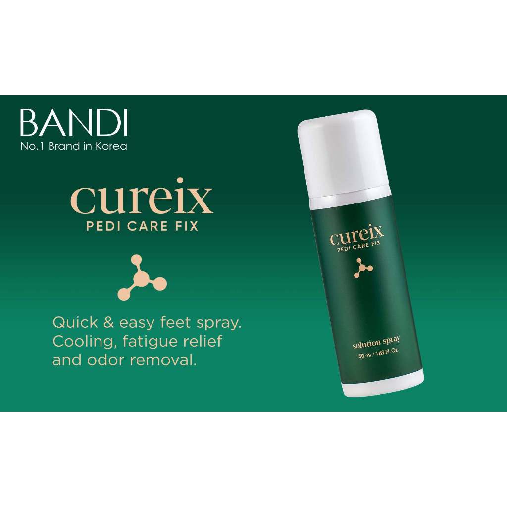 โซลูชั่นเล็บ Bandi Cureix Fungal