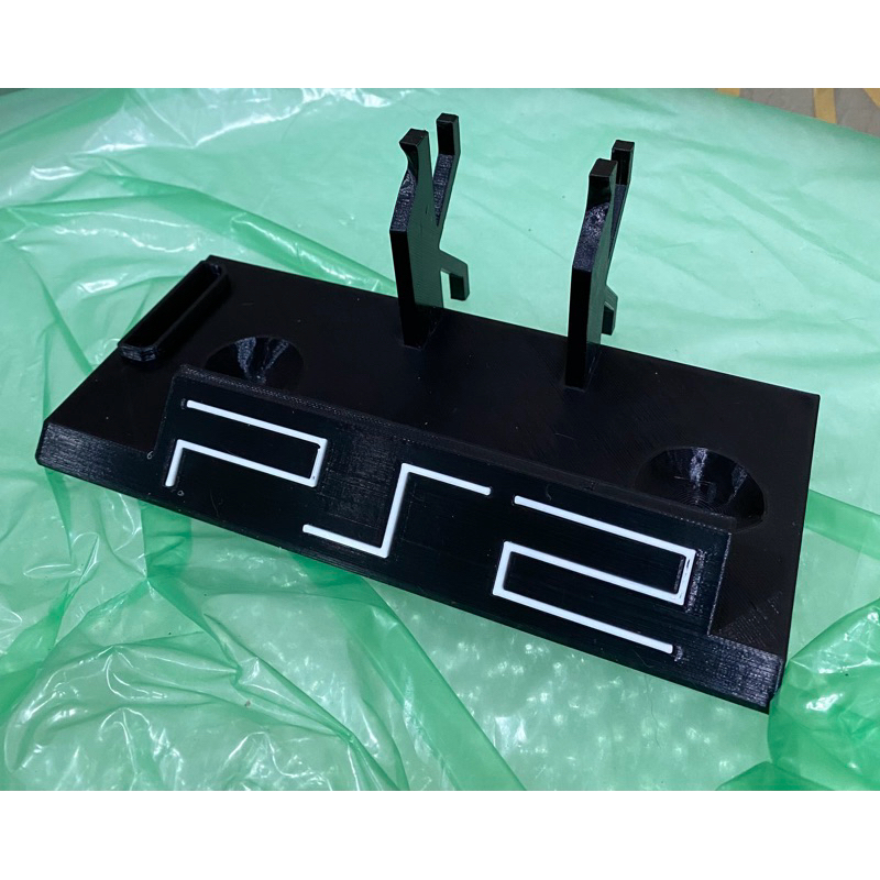 ขาตั้งคอนโทรลเลอร์ PS2 DualShock พร้อมโลโก้ Playstation 2