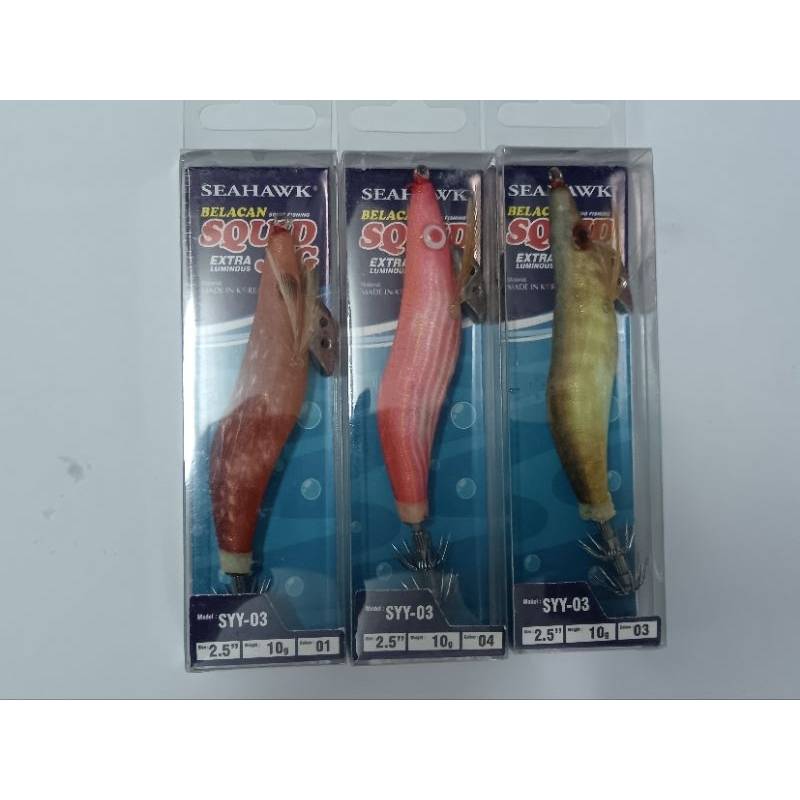 Seahawk BELACAN SQUID JIG EXTRA LUMINOUS