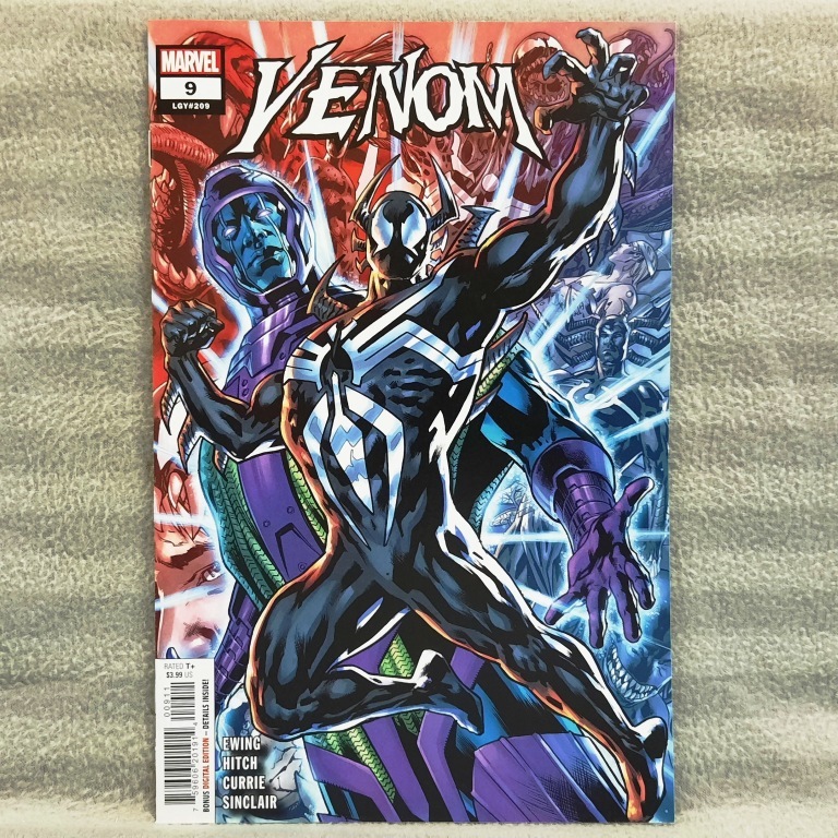 Venom 9 (2021 Marvel Comics) Al Ewing, Ram V, Bryan Hitch (เวอร์ชั่นคีย์)