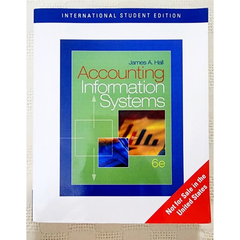 MBH ACCOUNTING INFORMATION SYSTEMS (รุ่นที่ 6) โดย James A ฮอลล์ (ไม่ใช่แรงเสียดทาน-อื่นๆ/บัญชี)