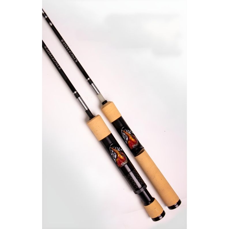 Lemoren INSECT-AR KingFisher 3D Animal Version ไฟเบอร์กลาส Travel Stream Fishing Rod