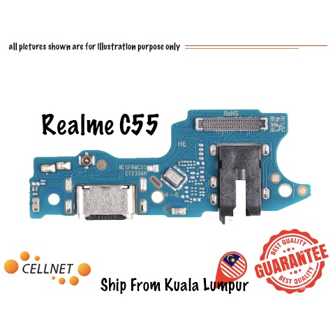 [Cellnet] แท่นชาร์จ Realme r.me C55 rmx3710 พร้อมไมโครโฟน ใหม่