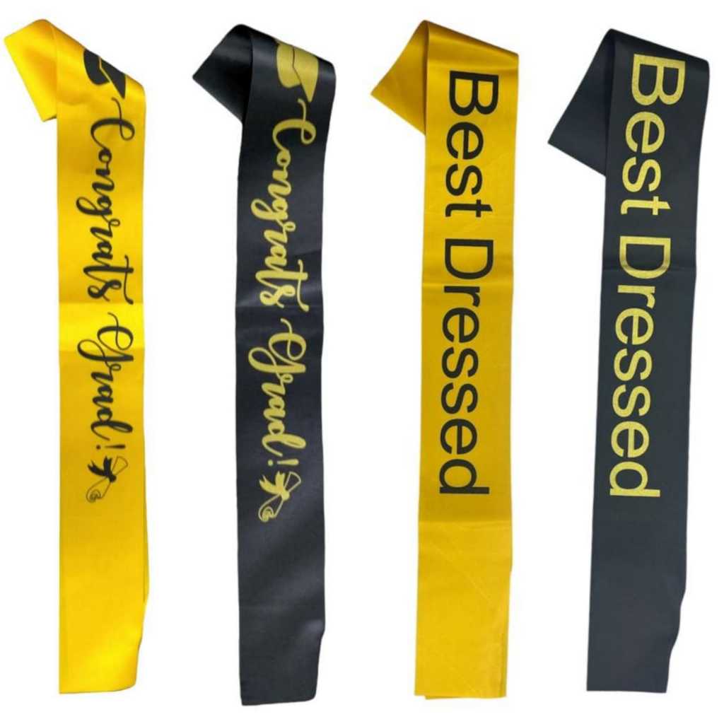 Congrat Grad & Best Dress Sashes Party