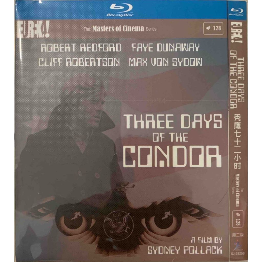 นําเข้า Blu-ray Three Days of the Condor 1975 R 1h 57m