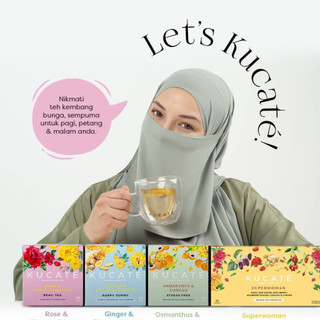 KUCATE Original Single & Combo ( Superwoman , Stress Free , Beau-Tea , Happy Tummy )