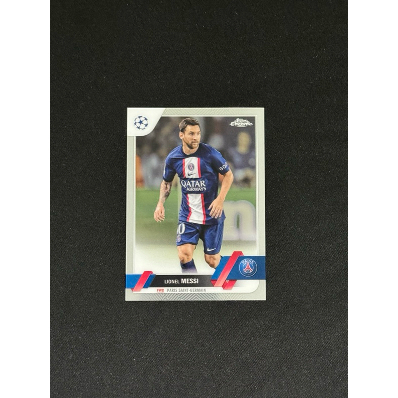 Lionel MESSI TOPPS CHROME BASE CARD