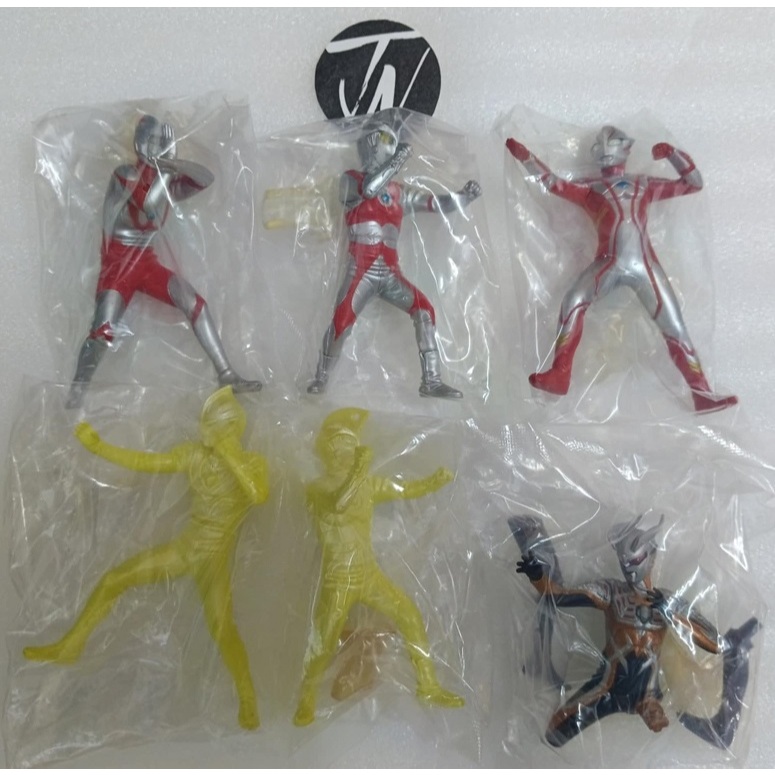 Bandai HDM Soustsu รูป Ultraman Hayata / Ace / Mebius / Gaia / Darklops Zero (ไม่มีกล่อง)