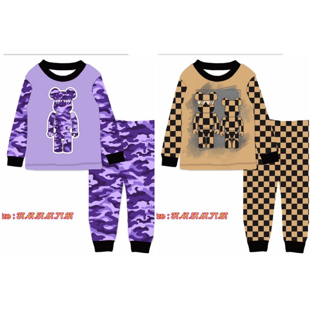 CUDDLE ME SLEEPWEAR BEAR BRICK