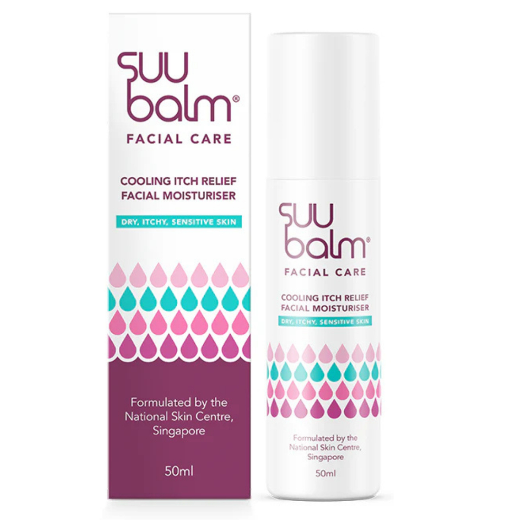 Suu BALM COOLING ITCH RELIEF FACIAL Moisturizer 50ML