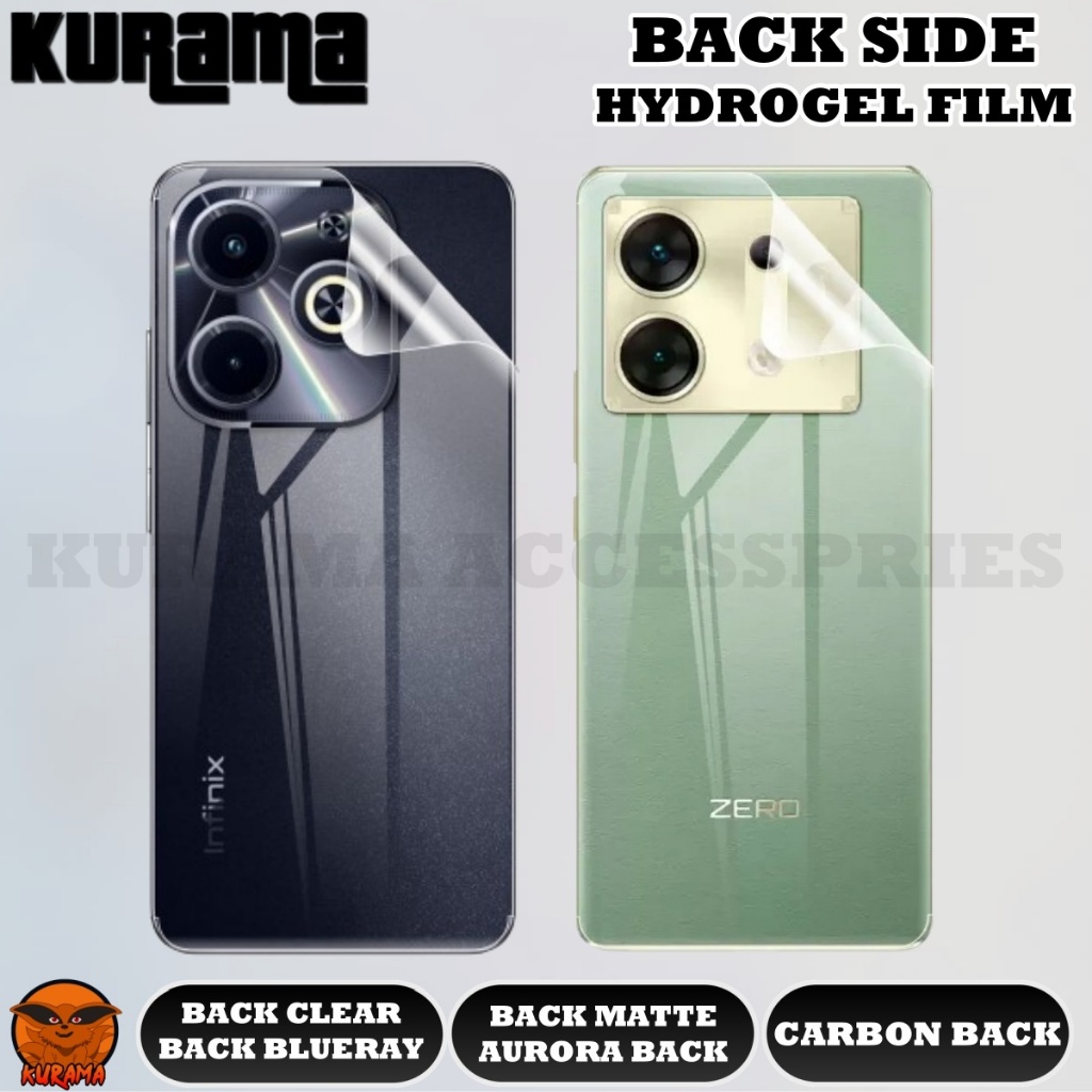 Hydrogel Back Protector Infinix Hot 60 Pro+ Hot 60i Hot 50 Pro+ Hot 50 Hot 50i Hot 40 Pro Hot 40i Ho