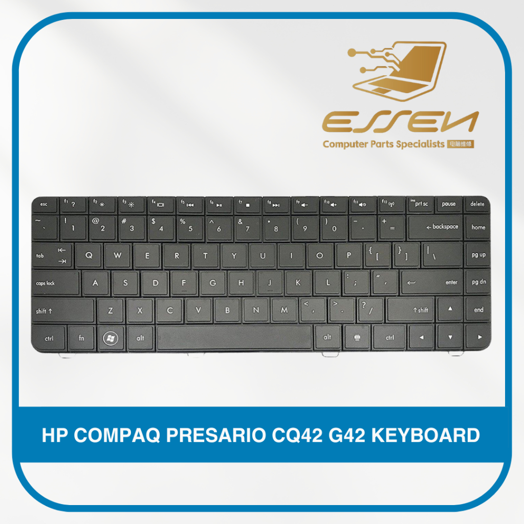 คีย์บอร์ดทดแทนสําหรับคีย์บอร์ด HP COMPAQ PRESARIO CQ42 G42