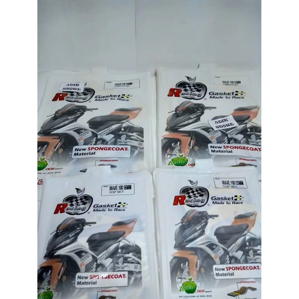 WAVE100 TOP SET 0 BLOCK CYLINDER BLOK HEAD 53MM 56MM WAVE-100 WAVE 100 W100 HONDA