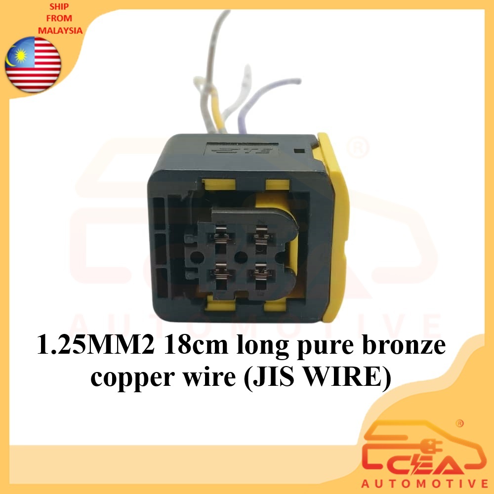 4 PIN CUMMINS NOX SENOR NITROGEN OXYGEN SENSOR PLUG 4326863 DIESEL NITROGEN OXIDE NOX SENSOR SOCKET