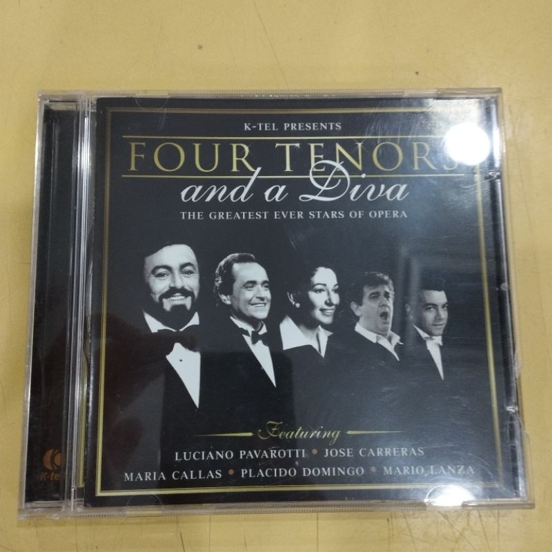 (CD) FOUR TENORS AND A DIVA The Greatest Ever Stars Of Opera