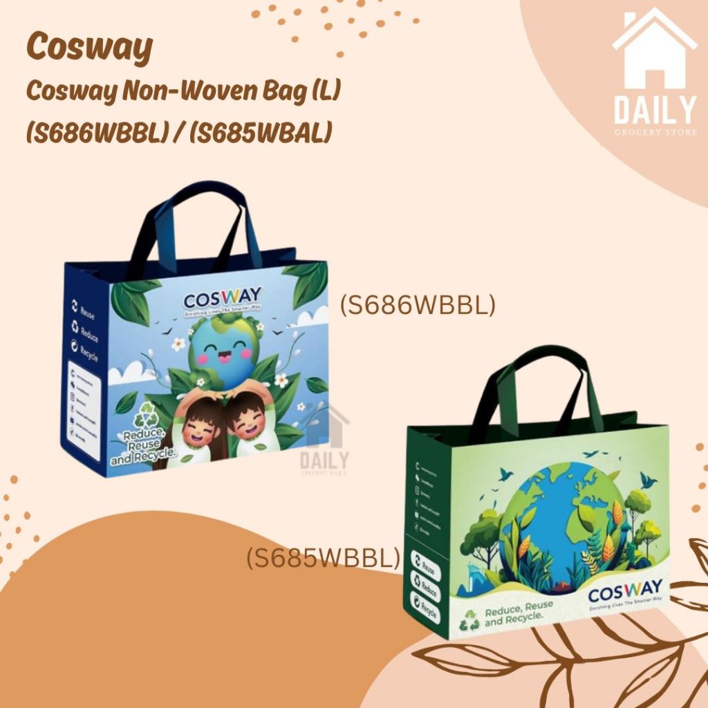 Cosway Non-Woven Bag (ไซส์ L) (S686WBAL / S686WBAL)