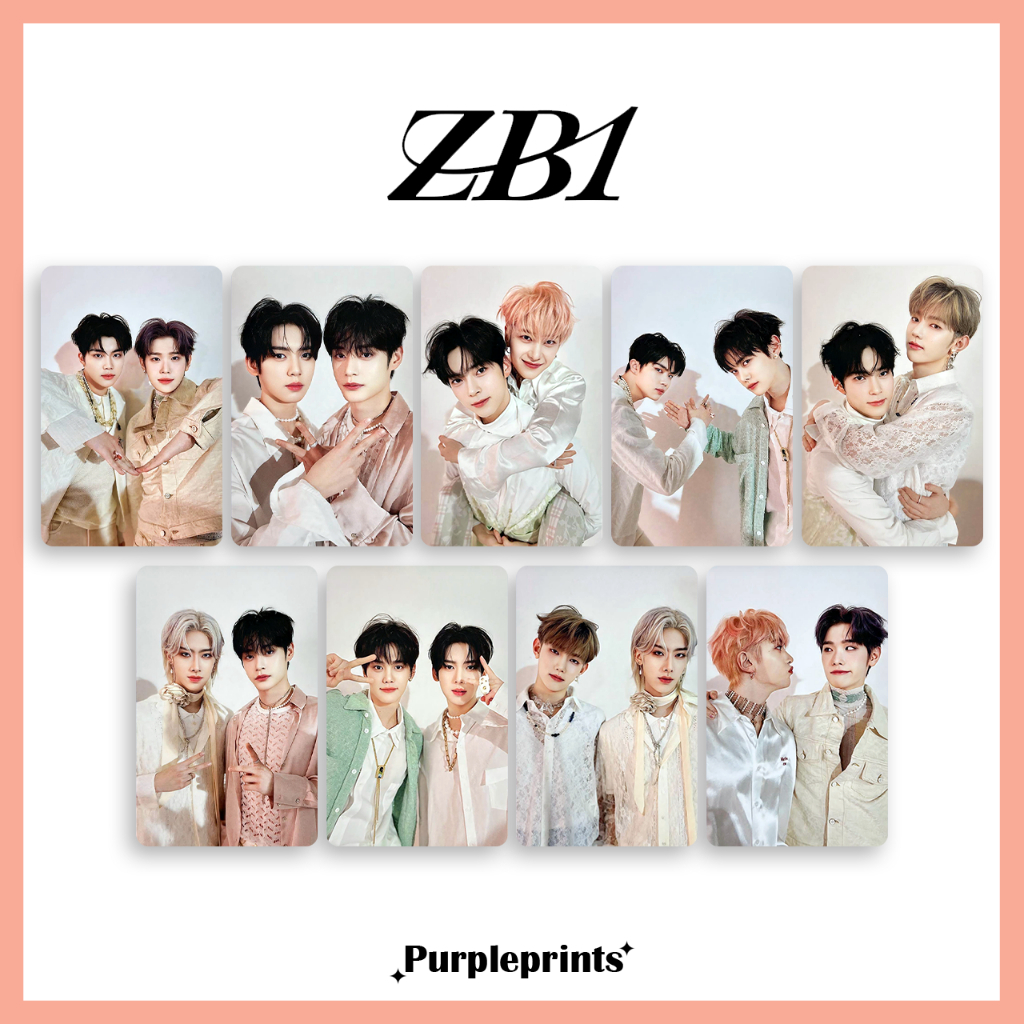 ZB.1 Yura Yura Unofficial โฟโต้การ์ด kpop