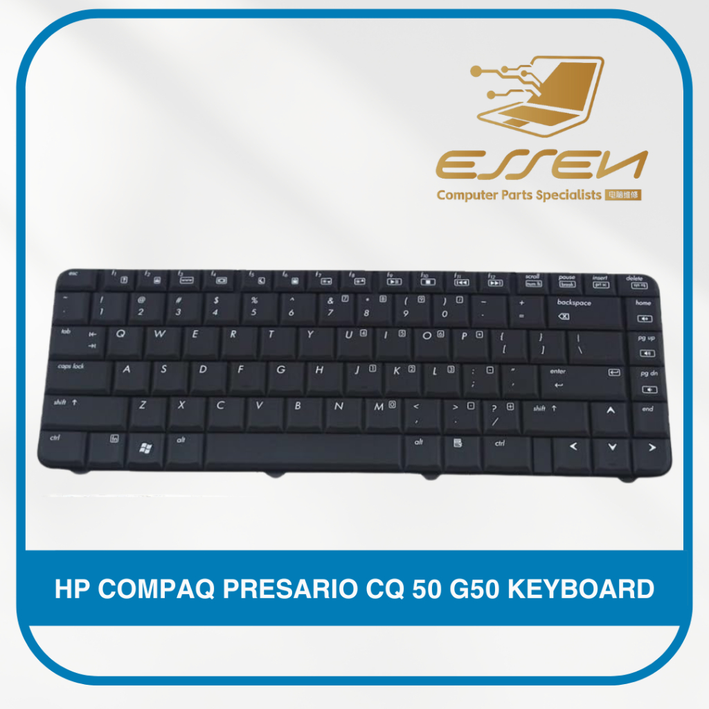 คีย์บอร์ดทดแทนสําหรับคีย์บอร์ด HP COMPAQ PRESARIO CQ 50 G50
