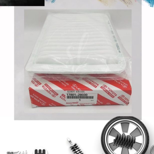 กรองแอร์ Toyota Camry Acv40 Acv41 Asv50 17801-28030