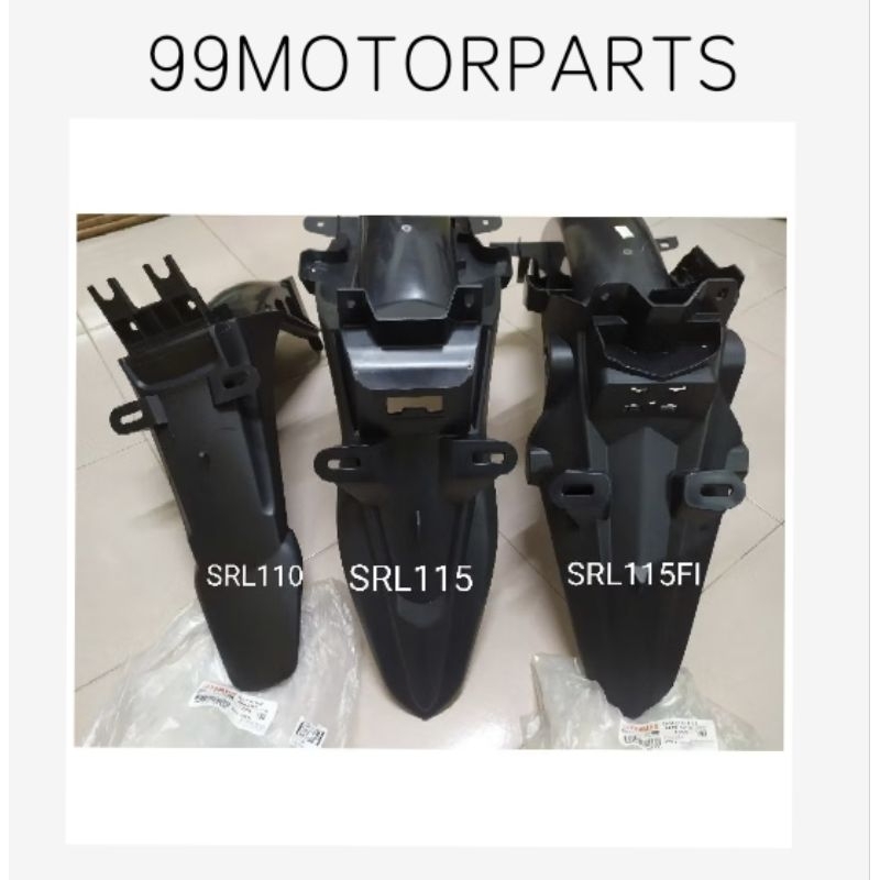 100% HONG LEONG REAR FENDER MUDGUARD LAGENDA SRL105 SRL110 SRLZ SRL Z SRLZR SRL115 SRL115 SRL115FI
