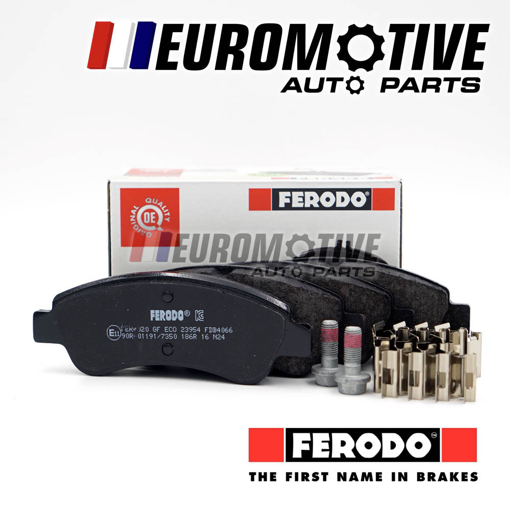 ผ้าเบรคหน้า Peugeot 207 208 Citroen DS3