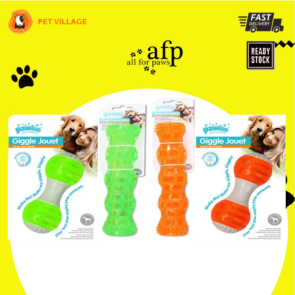 Pawise Interactive Giggle Jouet/Squeaky Stick ของเล่นสุนัขสําหรับสุนัข